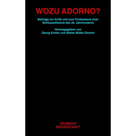 Wozu Adorno?